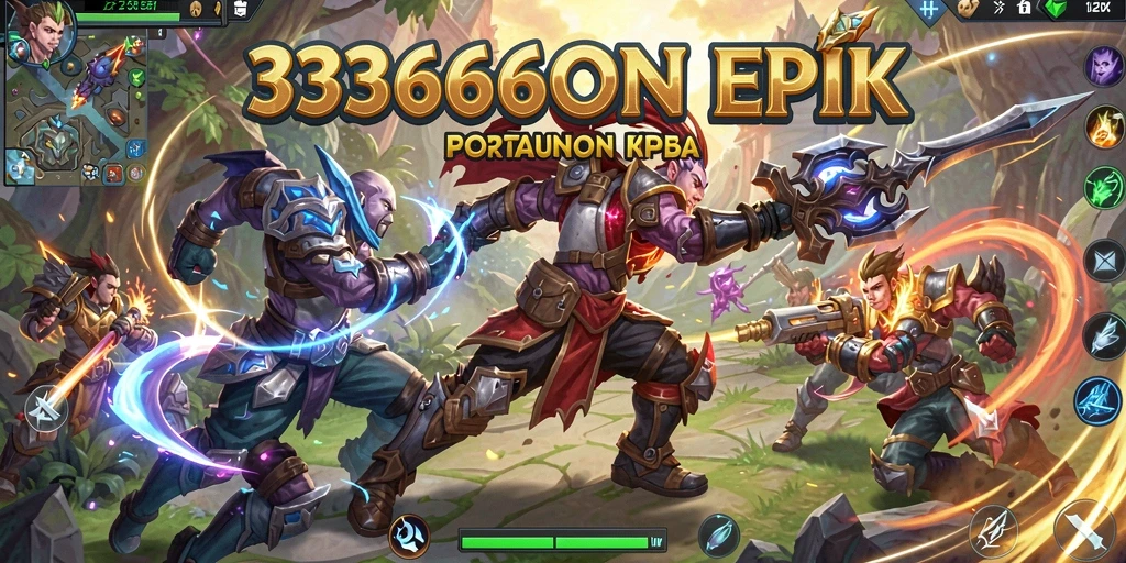 Tampilan gameplay seru dan menegangkan di 333666.