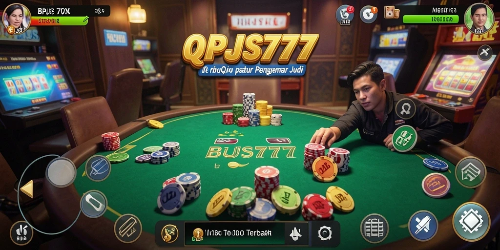 Screenshot gameplay menarik dari BPJS777 yang menunjukkan aksi QiuQiu.