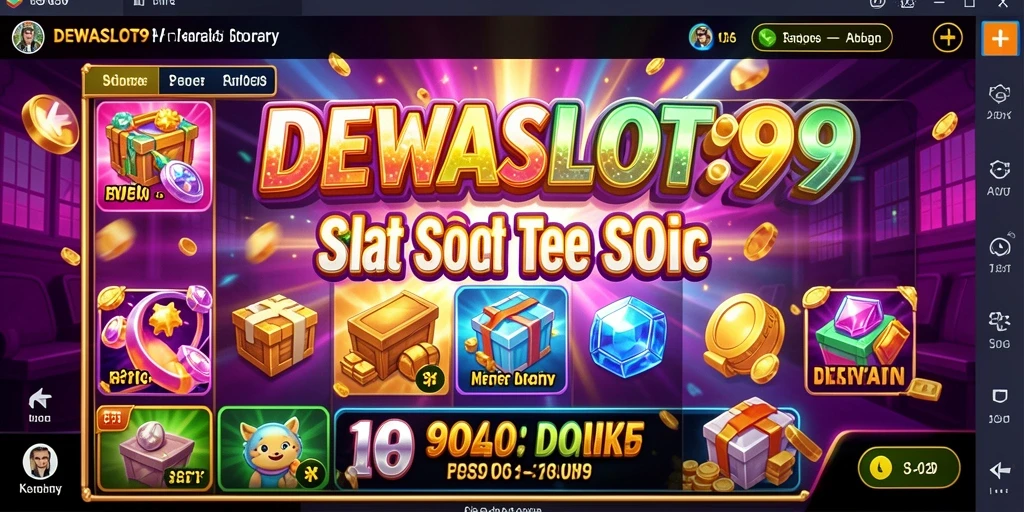 Gameplay seru DEWASLOT99 dengan berbagai tema slot menarik.