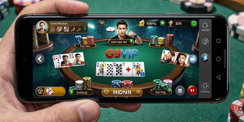 Gameplay poker yang mendebarkan dan penuh strategi di G9VIP.