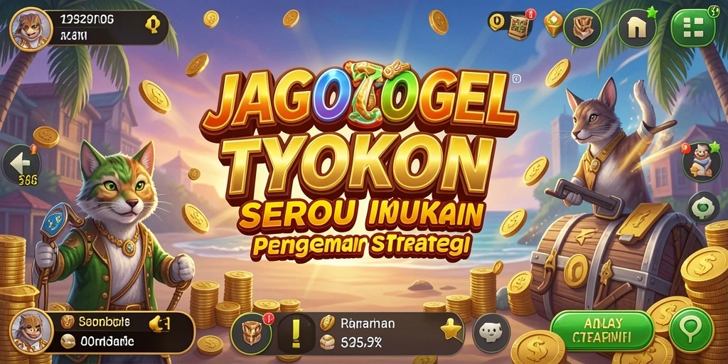 Tampilan utama permainan JAGOTOGEL yang mengasyikkan dan interaktif.