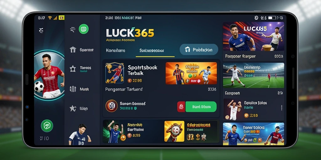 Tampilan gameplay LUCK365 yang menarik dengan berbagai pilihan taruhan.