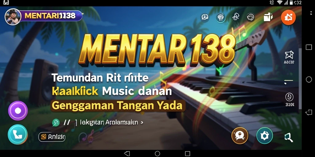 Tampilan gameplay MENTARI138 yang penuh warna dan interaktif.