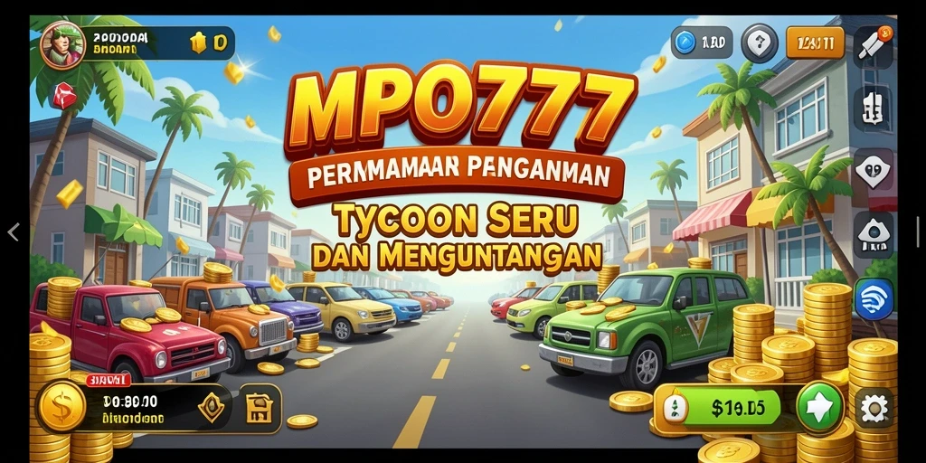 Tampilan gameplay MPO777 yang mendebarkan dan penuh strategi Tycoon.