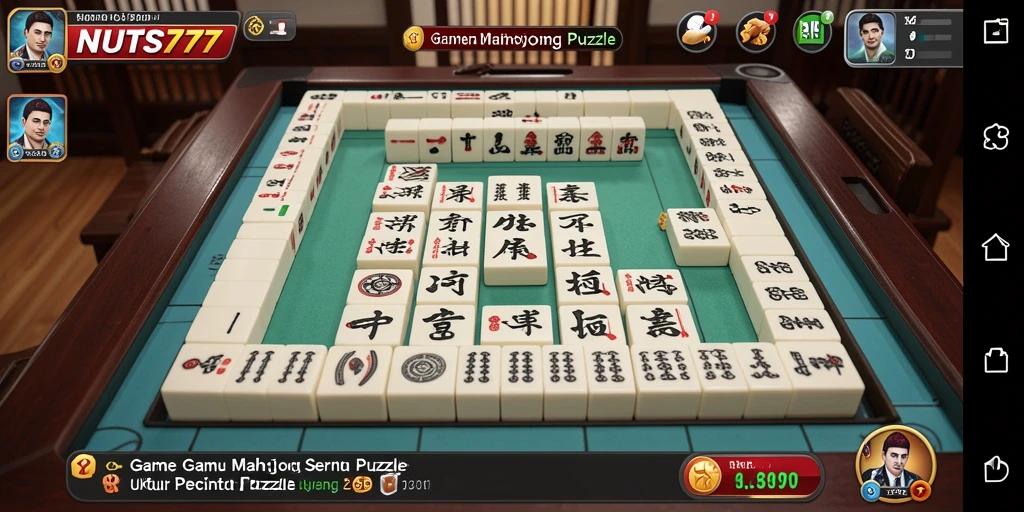 Tampilan gameplay seru NUTS777 yang menantang pemain.