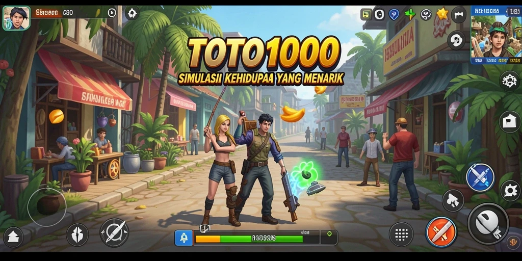 Tampilan menarik dari gameplay TOTO1000 yang menarik bagi penggemar simulasi.
